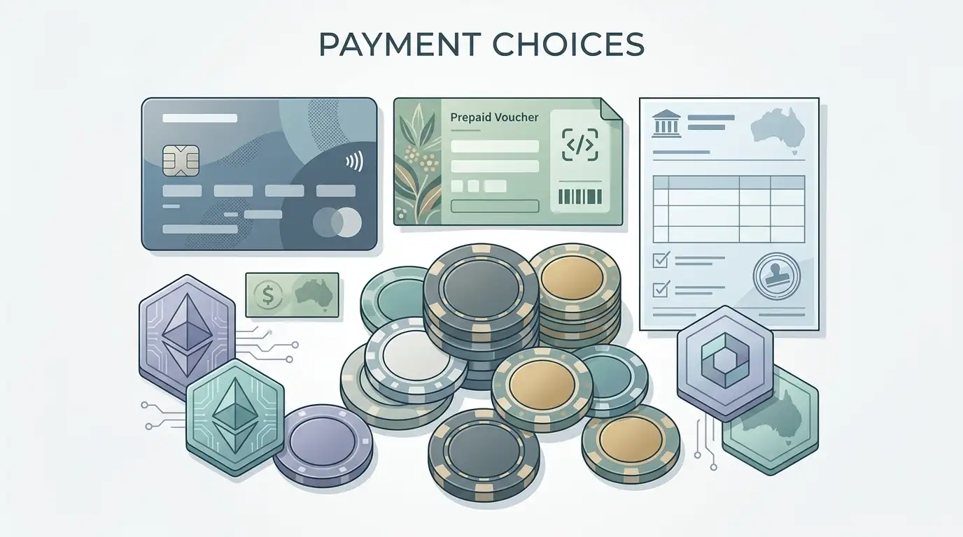 Wild Card City Payment Methods and AUD Banking